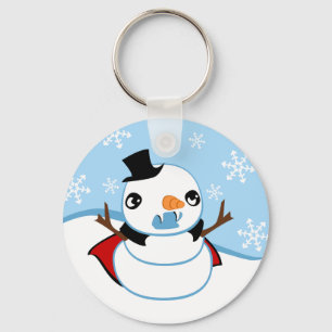 Porte-clés Bonhomme de neige de vampire