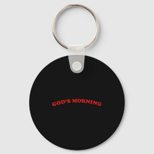 Porte-clés Bonjour dieu religieux