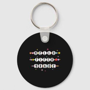 Porte-clés Bonjour les bracelets d'amitié de cinquième année 