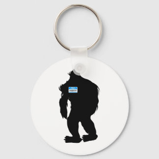 Porte-clés Bonjour, Mon Nom Est Sasquatch