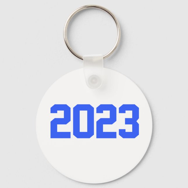 Porte-clés Bonne année 2023 - Nouvel an 2023 (Recto)