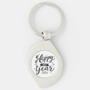 Porte-clés Bonne année 2024