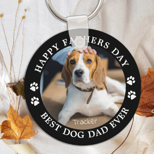 Porte-clés Bonne Fête des pères Meilleur Chien Papa Jamais Mi