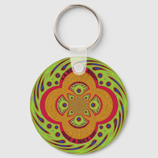 Porte-clés Bonne journée (Recto)