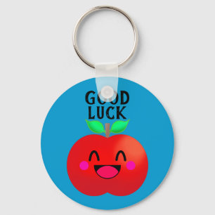 Porte-clés Bonne Pomme Bonne chance Douce Pure Motivation