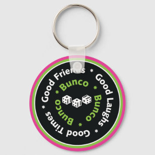 Porte-clés bons amis de bunco
