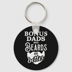 Porte-clés Bonus papas avec barbe mieux