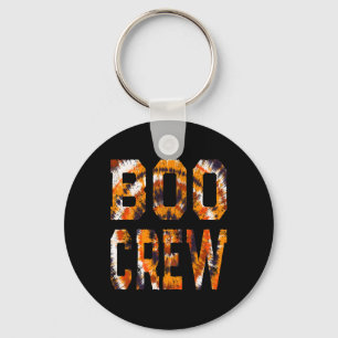 Porte-clés Boo Crew Orange Tie Dye - Correspondant Halloween