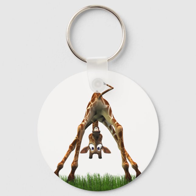 Porte-clés Boo ! dit Olympia Giraffe. (Recto)