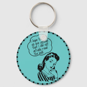 Porte-clés Book Club - I Hope - Retro