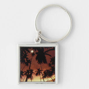 Porte-clés Bora Bora, Polynésie française Coucher de soleil à