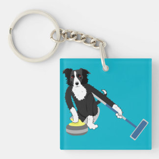 Porte-clés Bordage de border collie