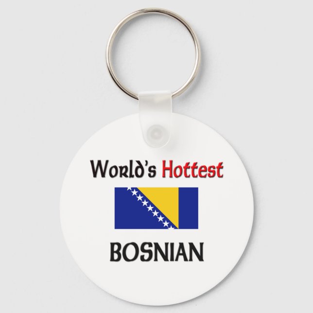 Porte-clés Bosniaque le plus chaud du monde (Recto)