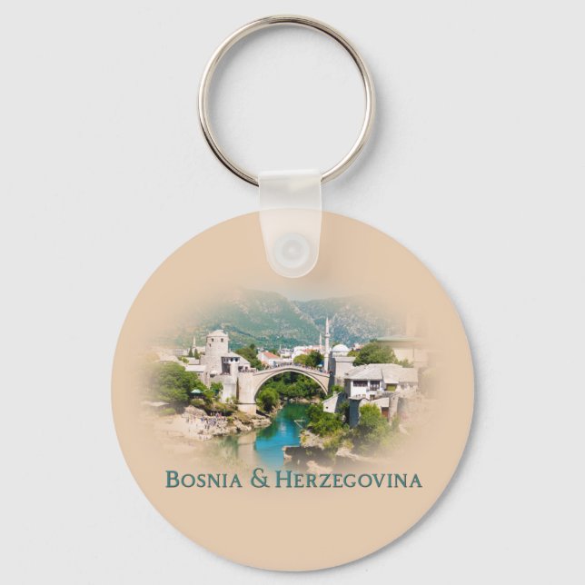 Porte-clés Bosnie-Herzégovine : Mostar (Recto)
