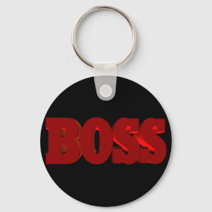 Porte-clés Boss rouge