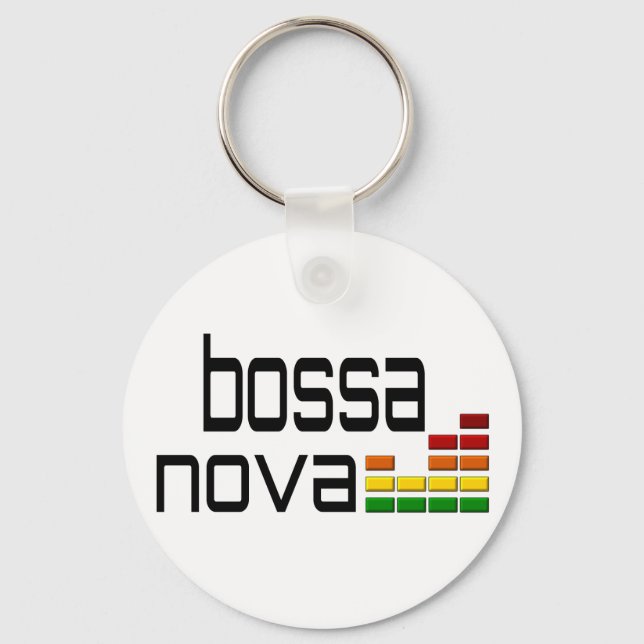 Porte-clés Bossa Nova Music avec égaliseur stéréo (Recto)