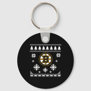 Porte-clés Boston Bruins Vacances de Noël moche