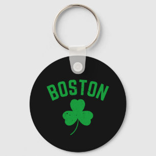 Porte-clés Boston Green Lucky Shamrock 