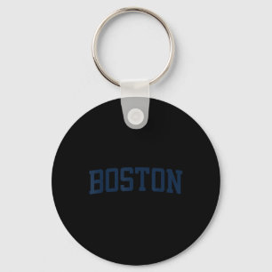 Porte-clés Boston Machusetts Collegiate Style Varsity Block L