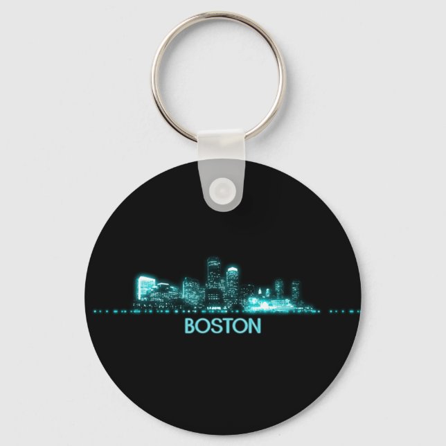 Porte-clés Boston Skyline (Recto)