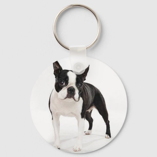 Porte-clés Boston Terrier (Recto)