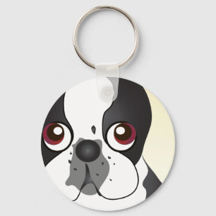 Porte-clés Boston Terrier