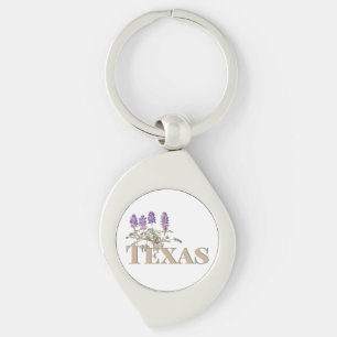 Porte-clés Botanique Texas Bluebonnet 2