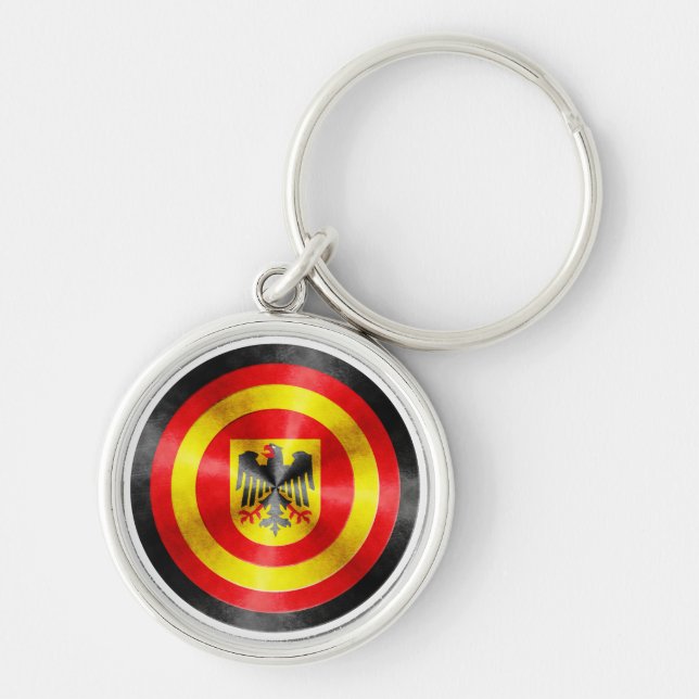 Porte-clés Bouclier de héros de capitaine Allemagne (Devant)