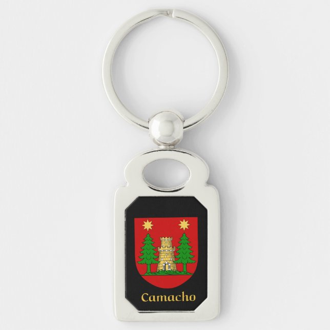 Porte-clés Bouclier historique de Camacho (Devant)