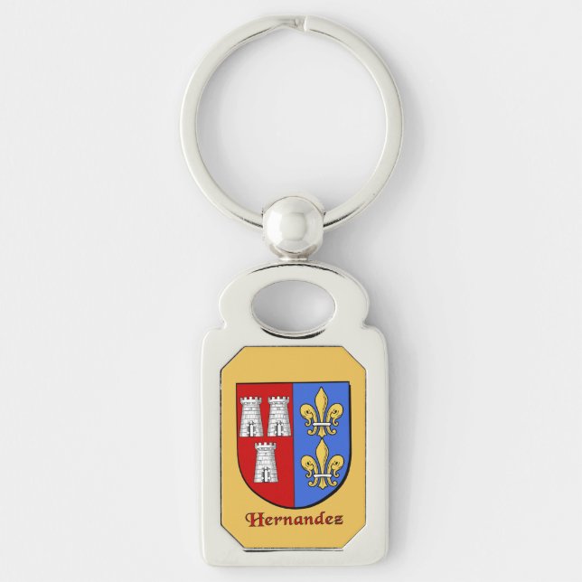 Porte-clés Bouclier historique de Hernandez (Devant)