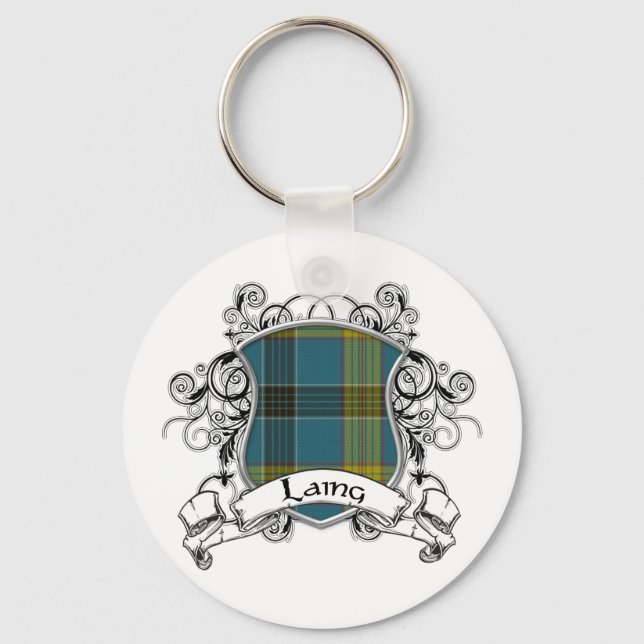 Porte-clés Bouclier Tartan (Recto)
