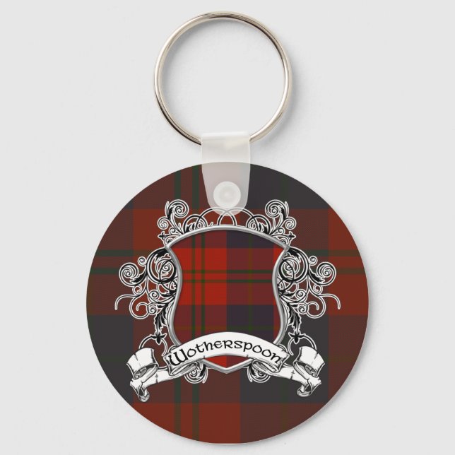 Porte-clés Bouclier Tartan Wotherspoon (Recto)