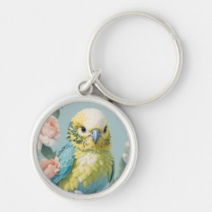 Porte-clés Bougie De Bébé Jaune Et Bleu Cute Boudin