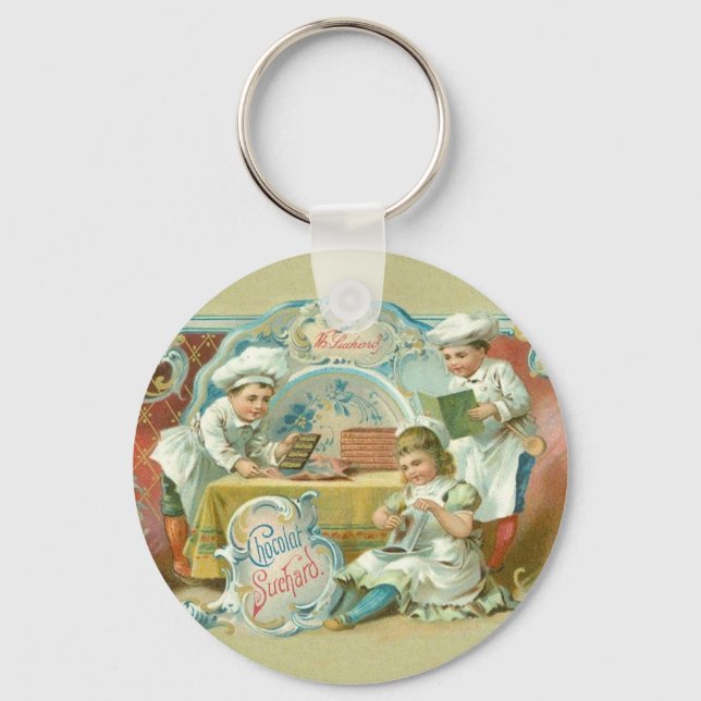 Porte-clés Boulangeries au chocolat Antique (Recto)
