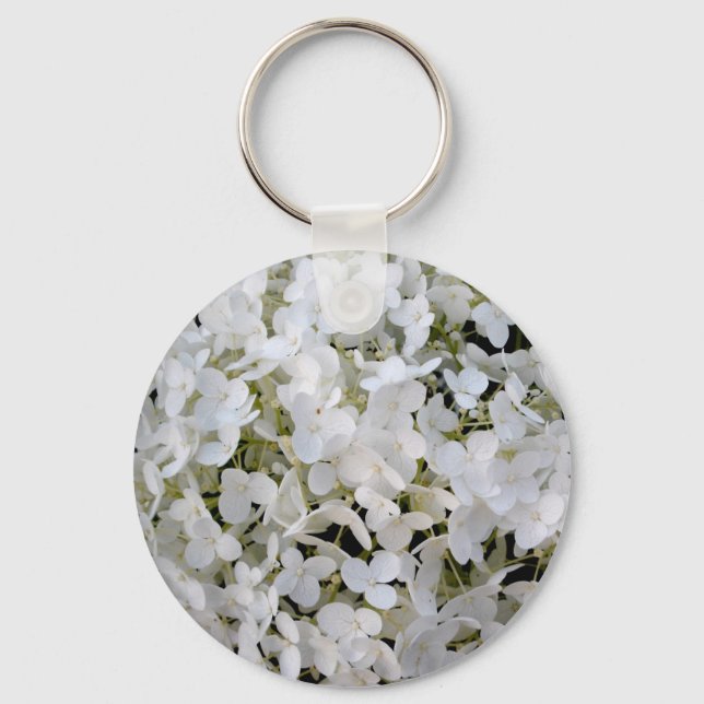 Porte-clés boule blanche (Recto)