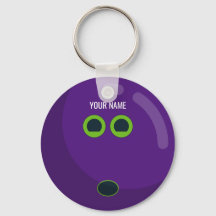 Boule de Bowling Violet - Couleurs personnalisable