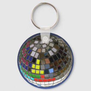 Porte-clés boule de disco