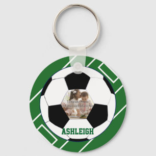 Porte-clés Boule de football personnalisée et Modèle photo de