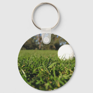 Porte-clés Boule de golf sur le porte - clé de terrain de