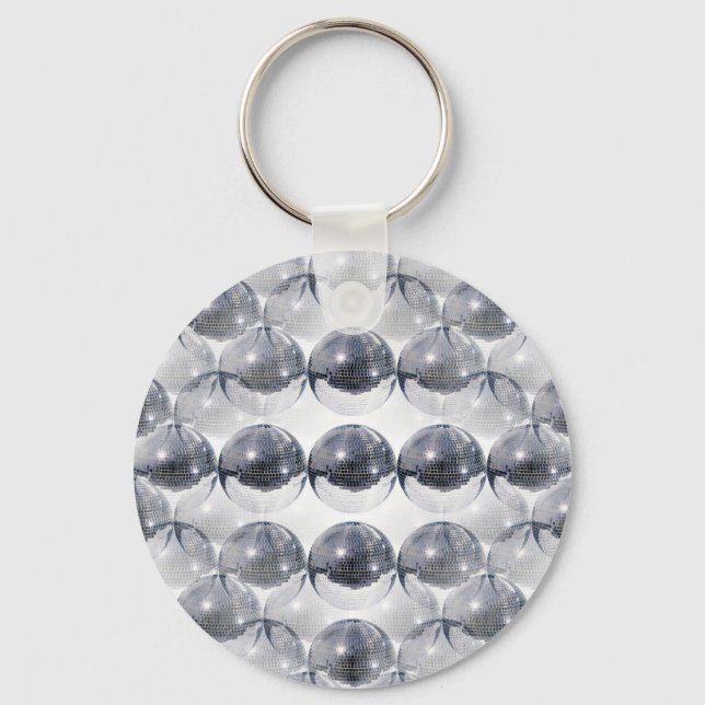 Porte-clés boule disco (Recto)