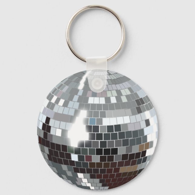 Porte-clés Boule Disco (Recto)