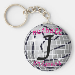 Porte-clés Boule Disco Personnalisée Imprimer Netball Princes