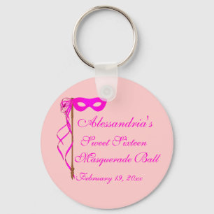 Porte-clés "Boule Mascarade Sweet sixteen" (Masque 1)