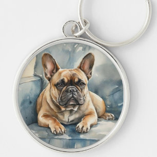 Porte-clés Bouledogue français