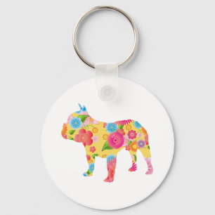 Porte-clés Bouledogue français