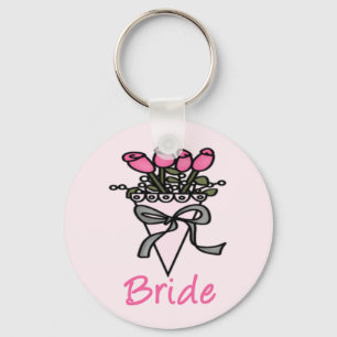 Porte-clés Bouquet nuptial tout simplement adorable