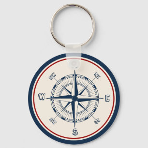 Porte-clés Boussole nautique