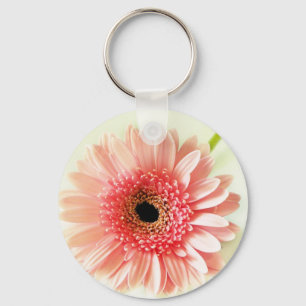 Porte-clés Bouton à revers Gerbera Daisy