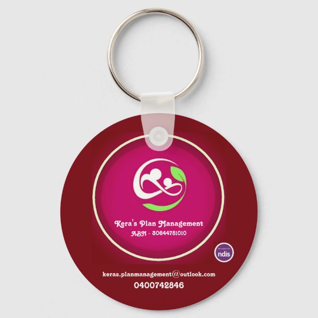 Porte-clés Bouton Bouton (Recto)