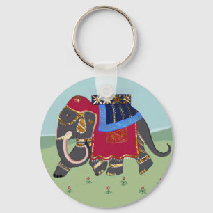 Porte-clés Bouton de touche